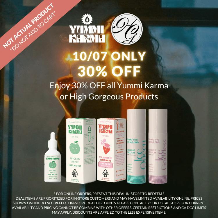 Yummi Karma - 🌸ASHE X YUMMI KARMA/HIGH GORGEOUS - PAY LESS MORE WEED💨