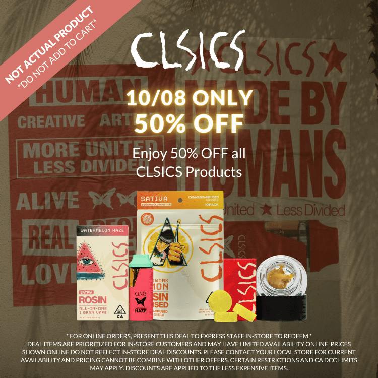 CLSICS - ASHE X CLSICS 🦋- PAY LESS MORE WEED💨