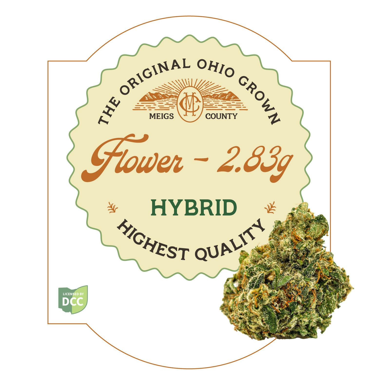 Meigs Co. - Flower - Strawberry Chocolate (H)