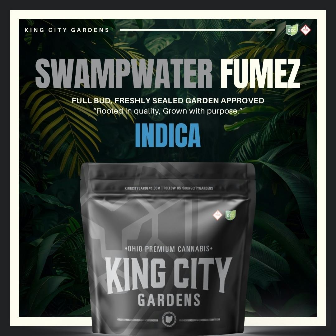 King City Gardens - Flower - Swampwater Fumez Silver (I)