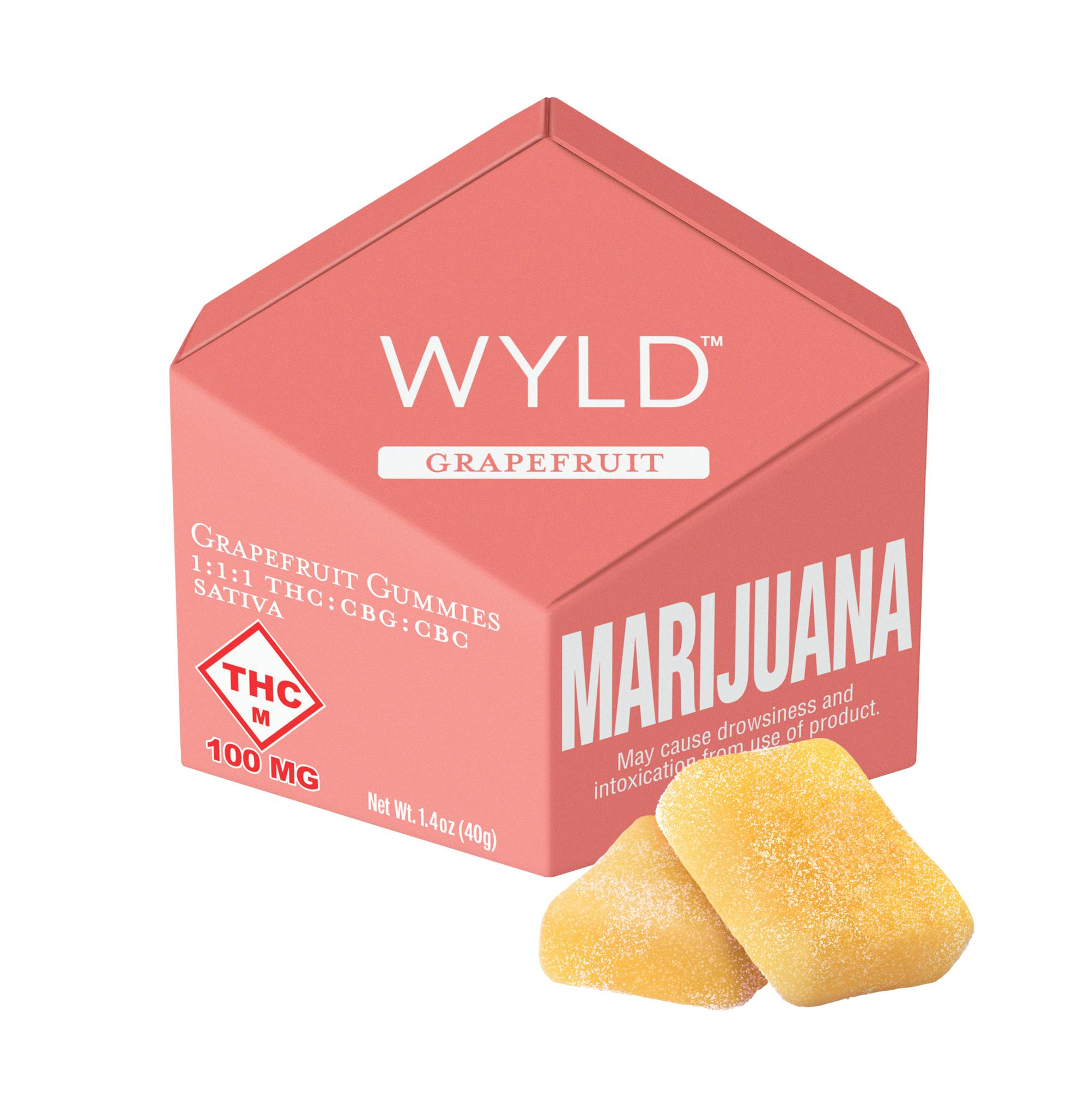 Grapefruit | THC:CBG:CBC Gummies | 100mg (10pcs)