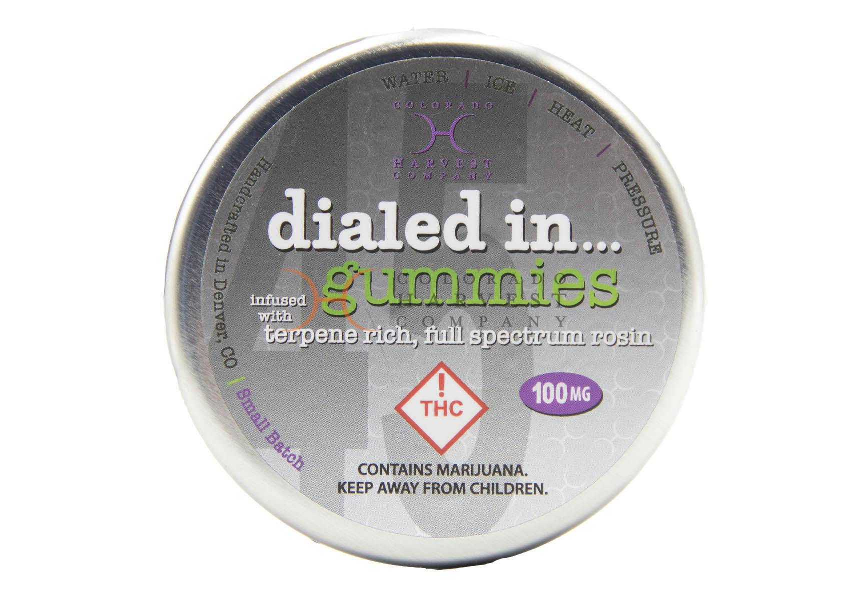 Rocket Berry | 5:1 CBD:THC | 100MG | Solventless Gummies