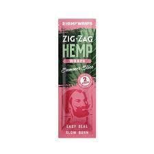 ZIG ZAG | SUMMER SLICE | HEMP WRAPS | 2PK