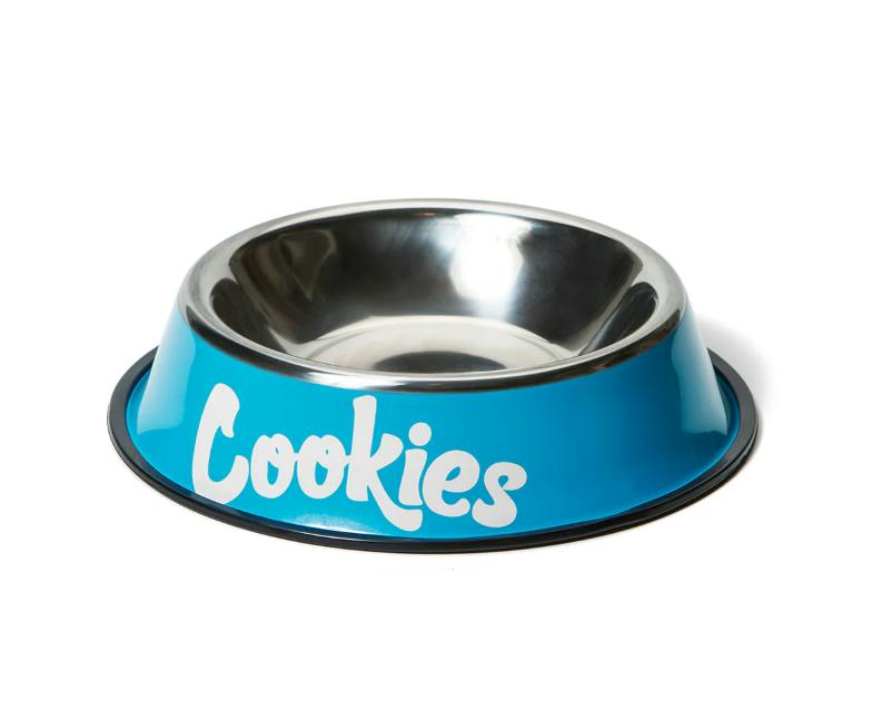 DOG BOWL - COOKIES BLUE