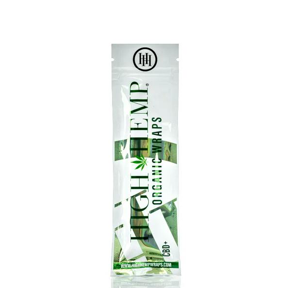 HIGH HEMP - ORGANIC HEMP WRAPS 2PK