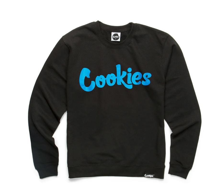XL - CREWNECK - ORIGINAL BLACK/BLUE