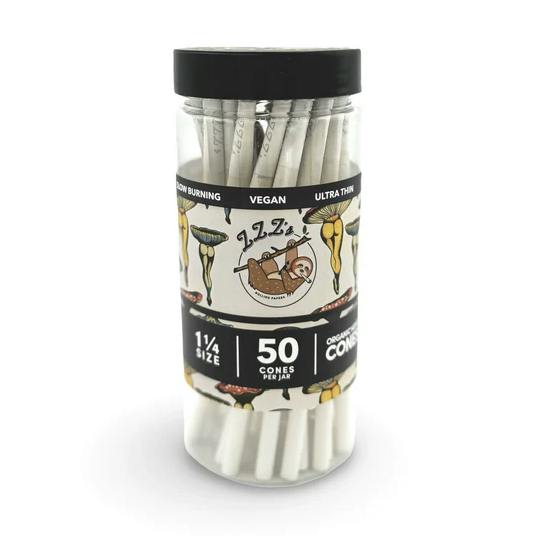 ZZZ'S 1 1/4 "SHROOM BOOTIES" 50PK CONE JAR