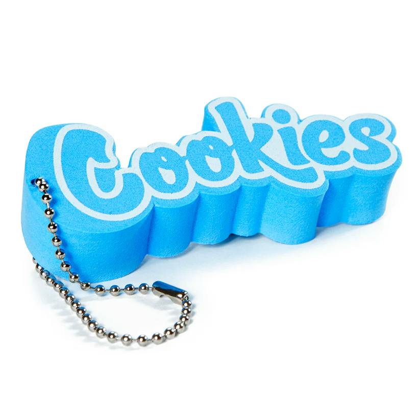 COOKIES FLOATING KEY CHAIN BLUE
