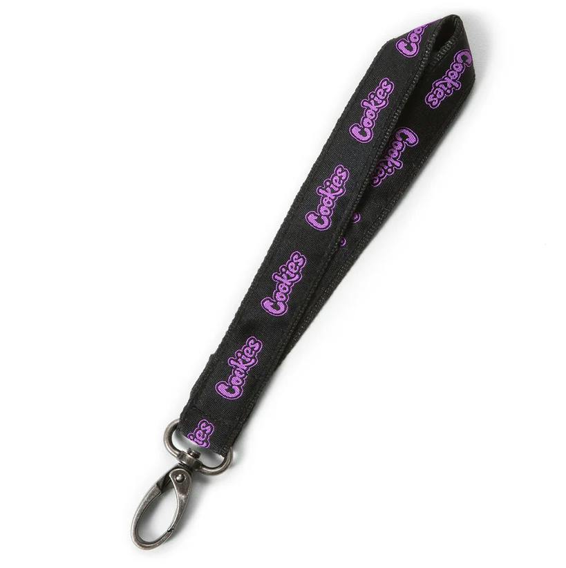 COOKIES SMALL LANYARD PURPLE 6.5"