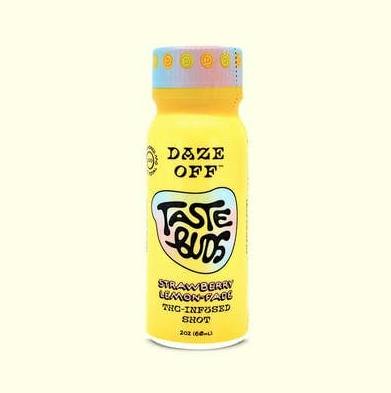 DAZE OFF - STRAWBERRY LEMON-FADE 100MG TASTE BUDS SHOT