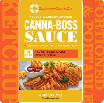 CANNA-BOSS SAUCE - KETCHUP 50MG 4PK