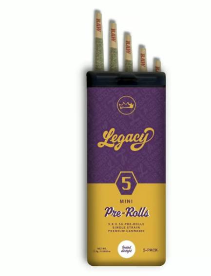 LEGACY - CARBON FIBER 2.5G 5PK