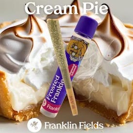FRANKLIN FIELDS - CREAM PIE - FROSTED FRANKIE INFUSED PRE-ROLL(1.25G)