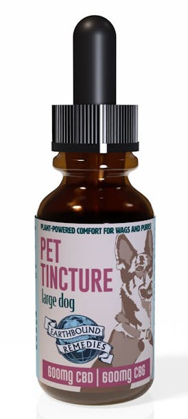 LARGE PET TINCTURE (1OZ) 600MG CBD, 600MG CBG