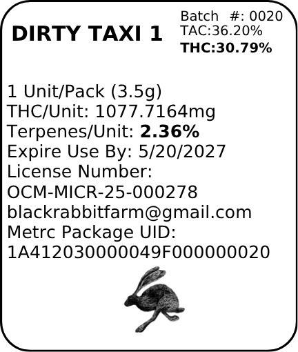 DIRTY TAXI 1 3.5G