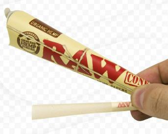 Raw | Organic Hemp 1 1/4 | 6Pk Cones