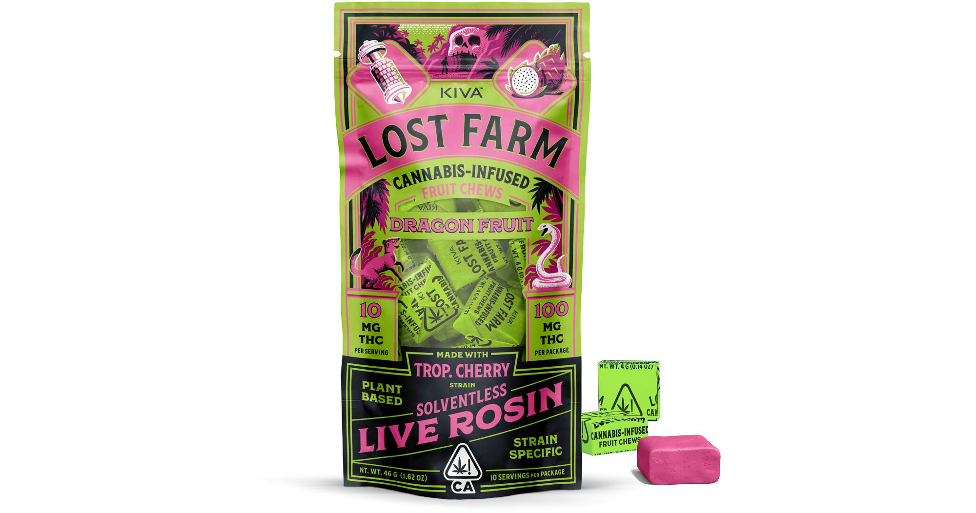 Lost Farm - — Dragon Fruit Trop Cherry Fruit Chews