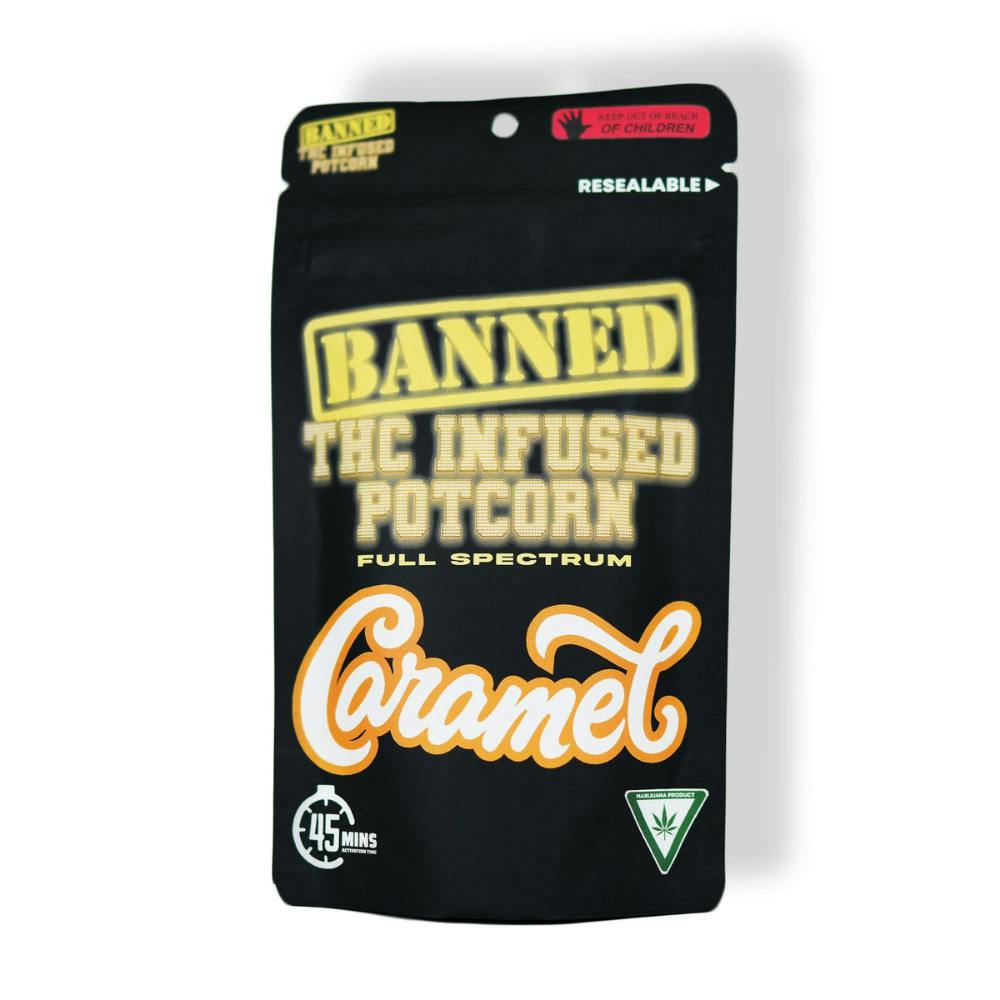 Banned - 200mg Popcorn - Birthday Cake