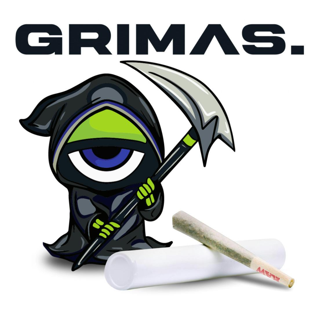 Grimas - 1.5G Infused Preroll - Red Stardust