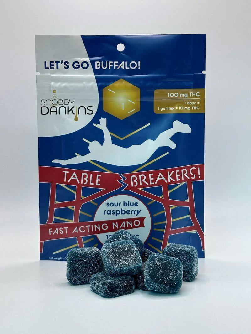Table Breakers Blue Razz