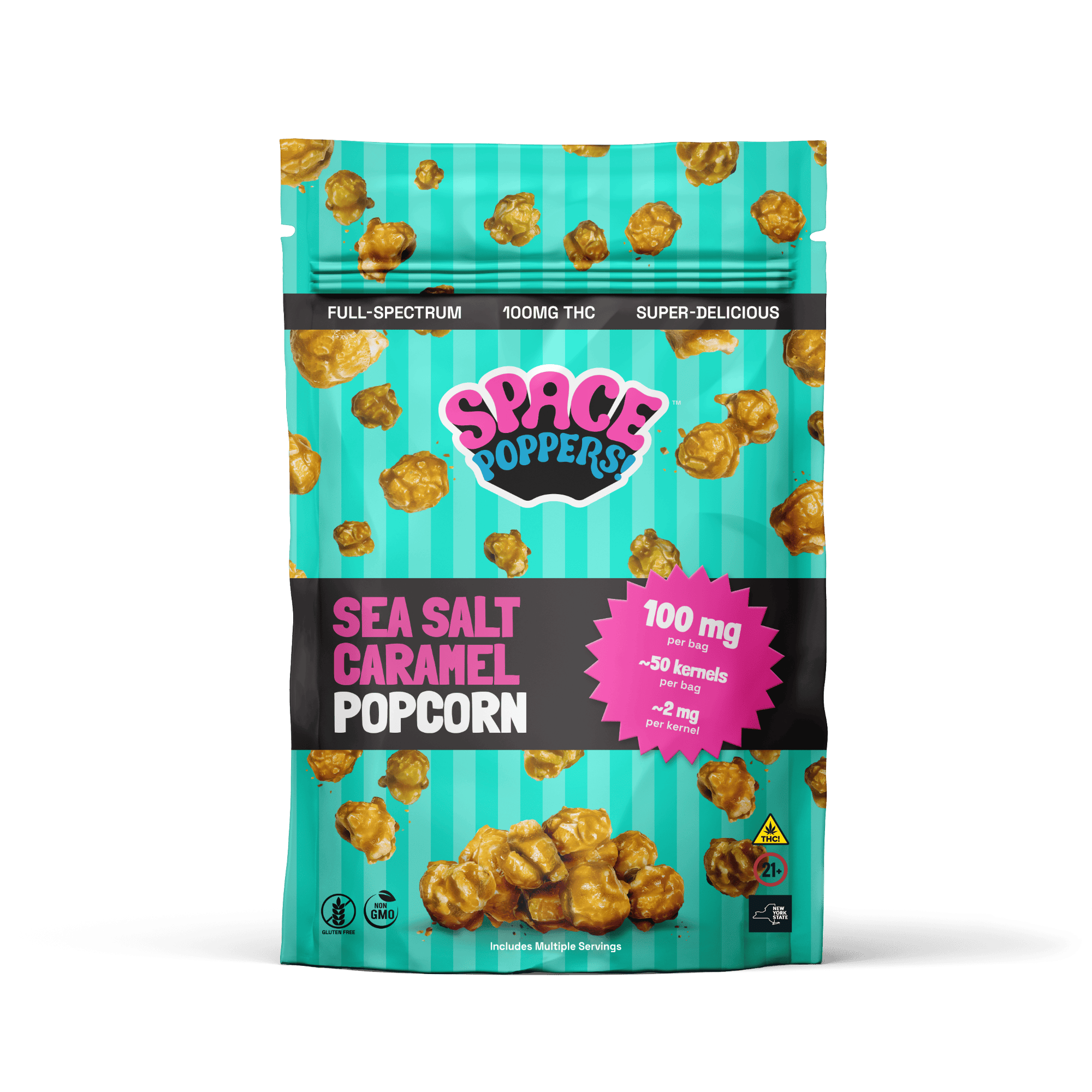 Space Poppers Sea Salt Caramel