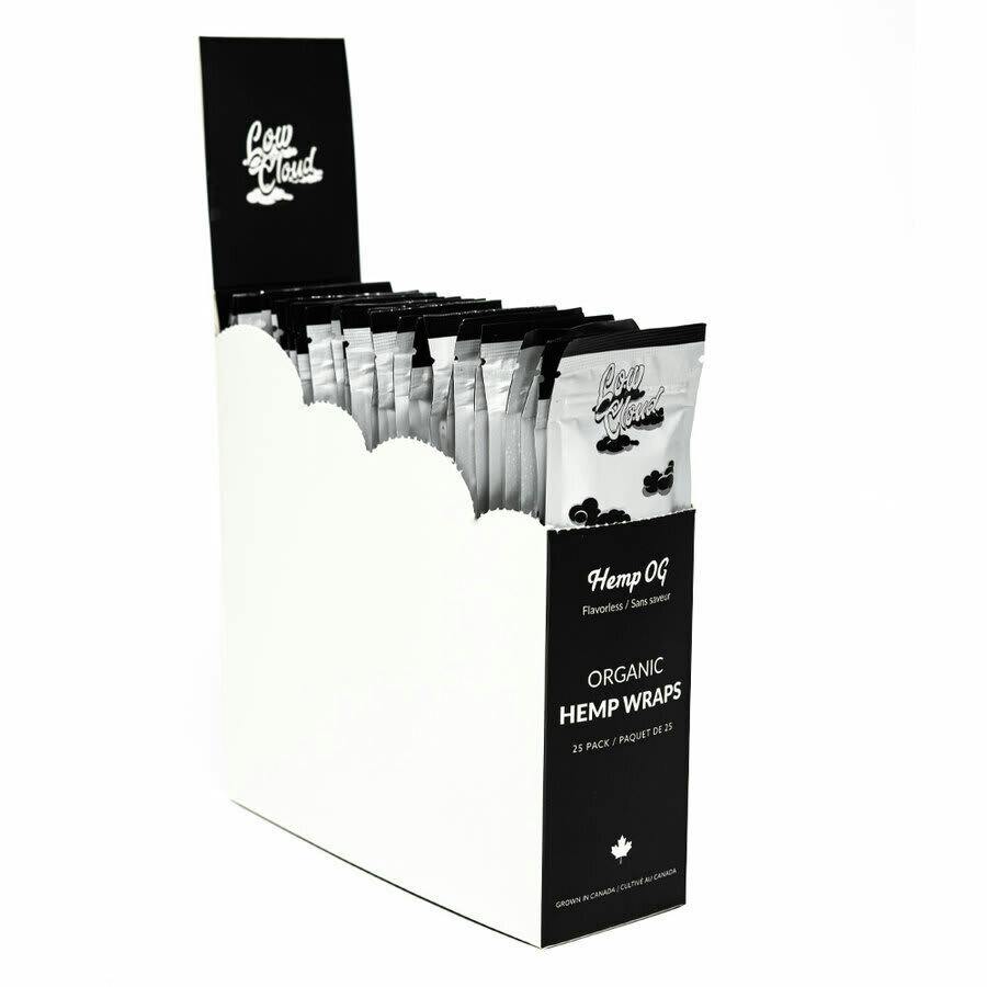 Hemp OG Organic Hemp Wraps by Low Cloud - 4PK