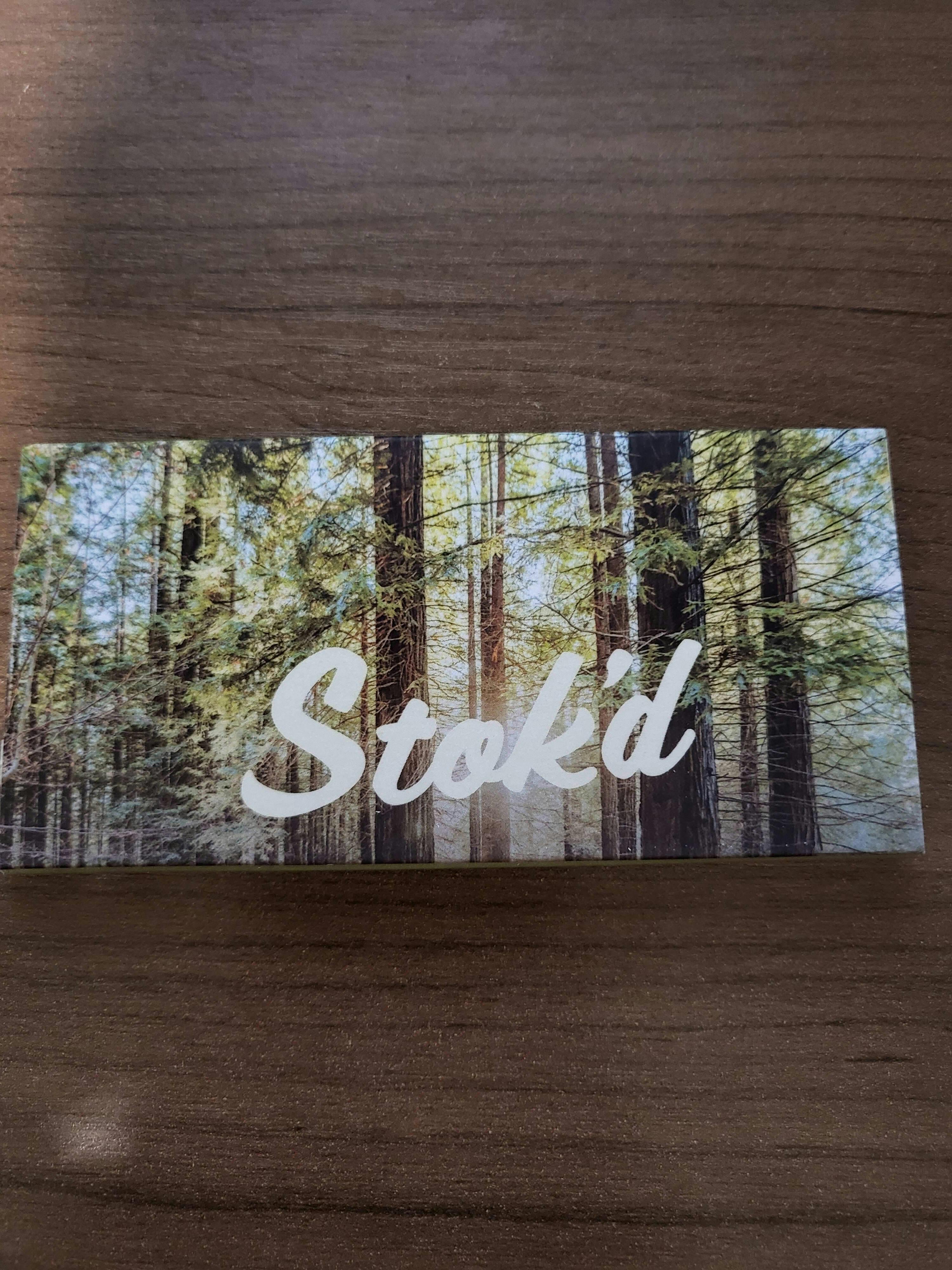 Stok'd | King Size Rolling Papers | The Forest