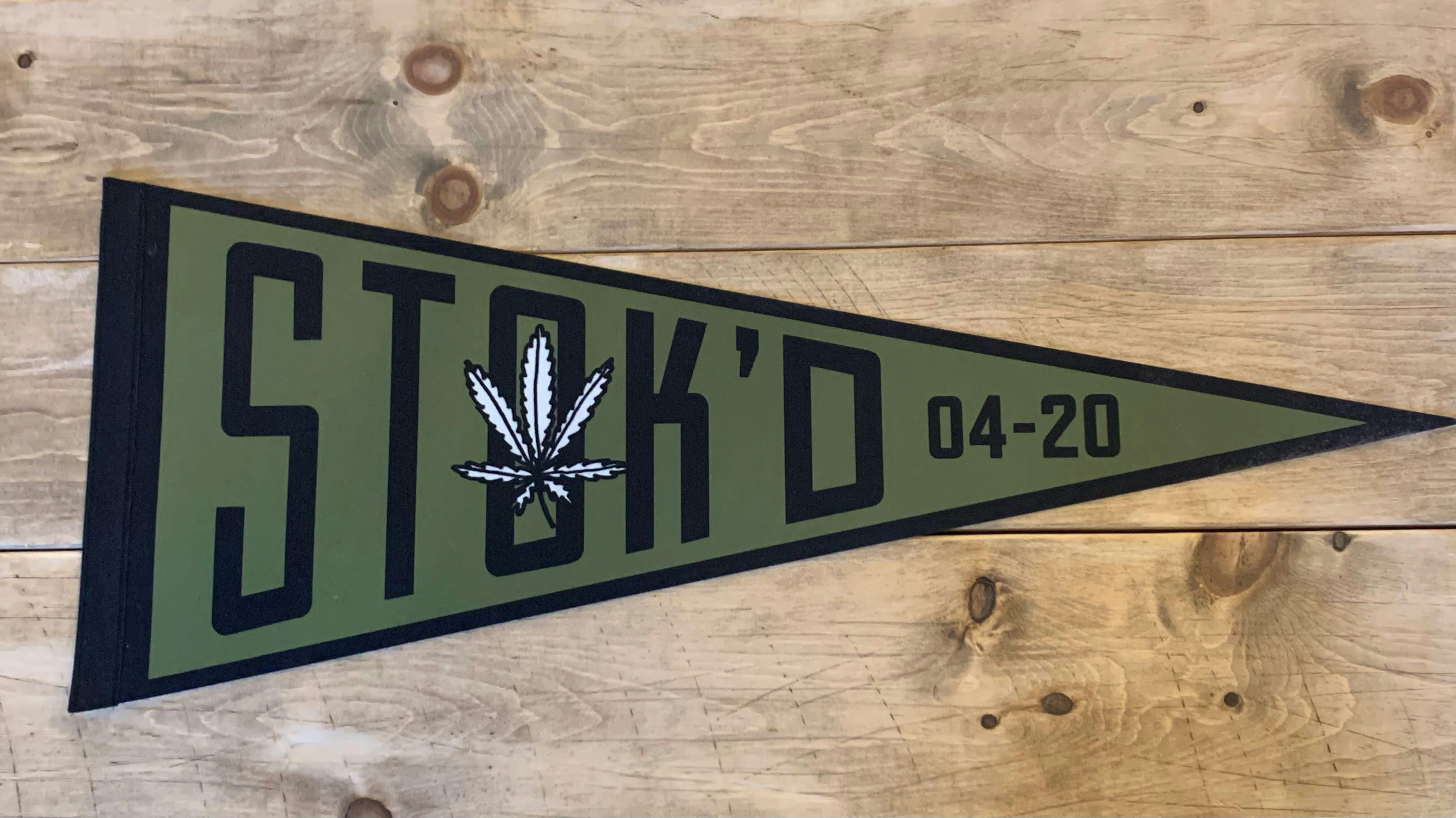 Stok'd | Pennant | Green 420