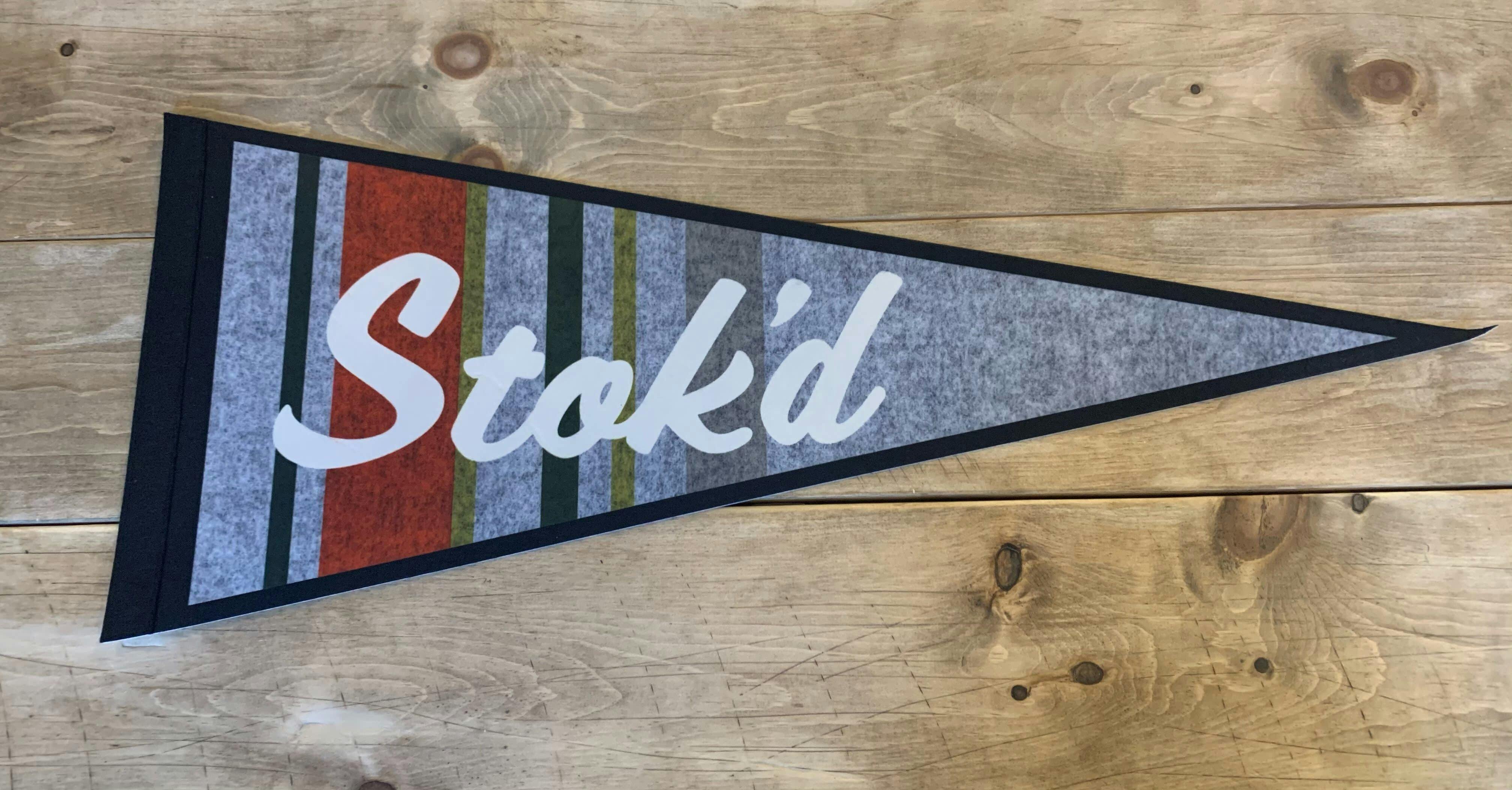 Stok'd | Pennant | Grey camp blanket