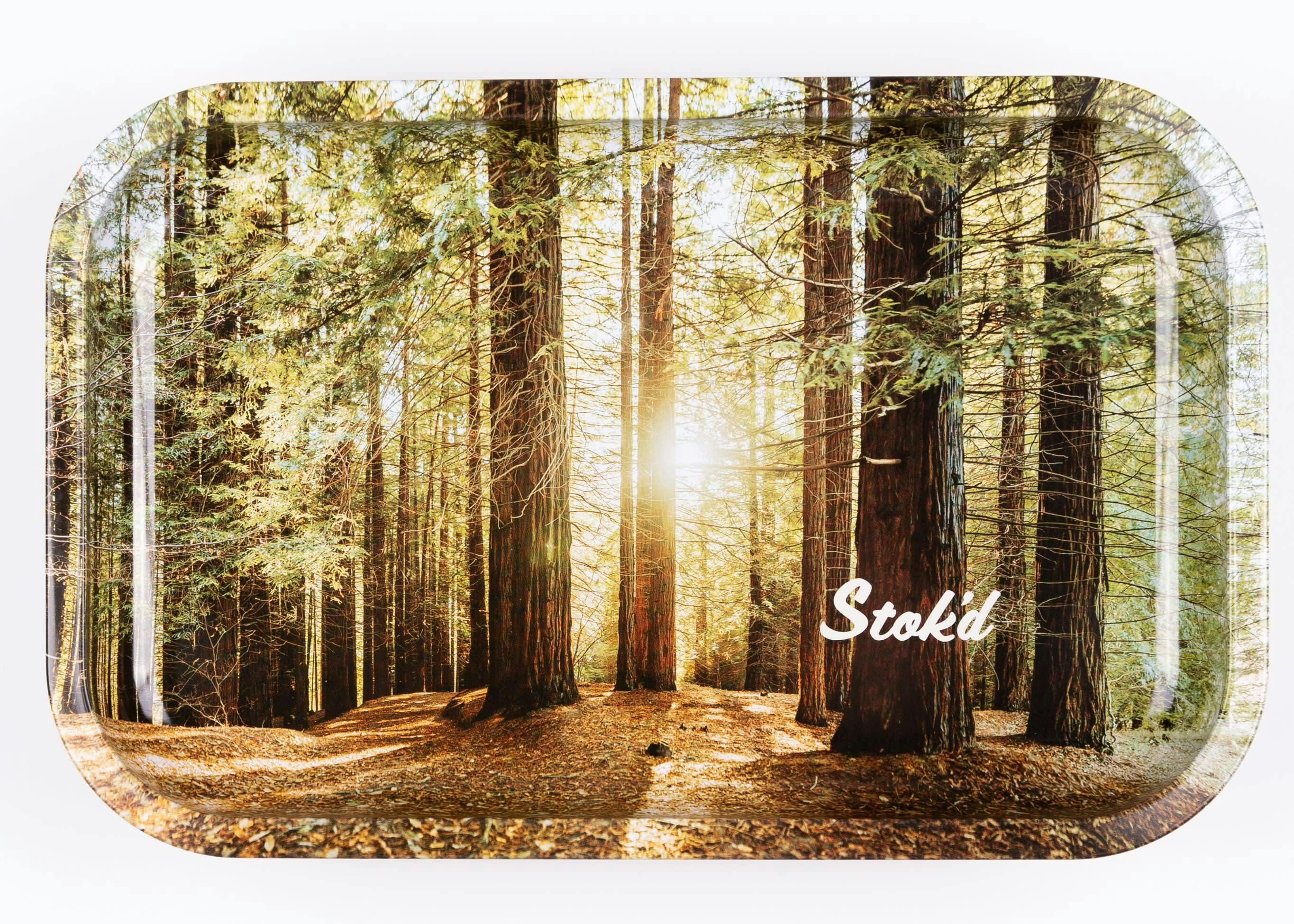 Stok'd | Rolling Tray | Trees