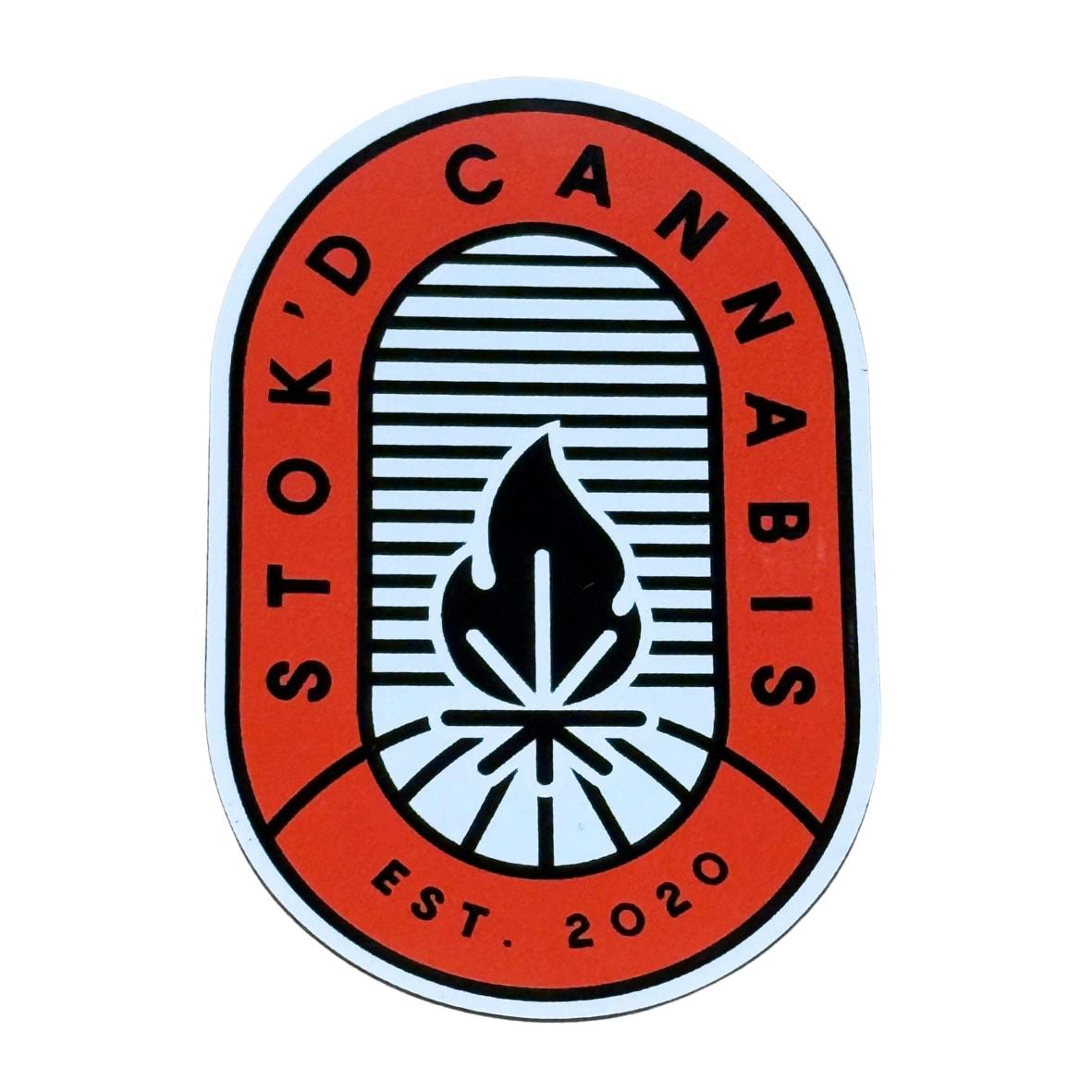 Stok'd | Oval Crest Magnet