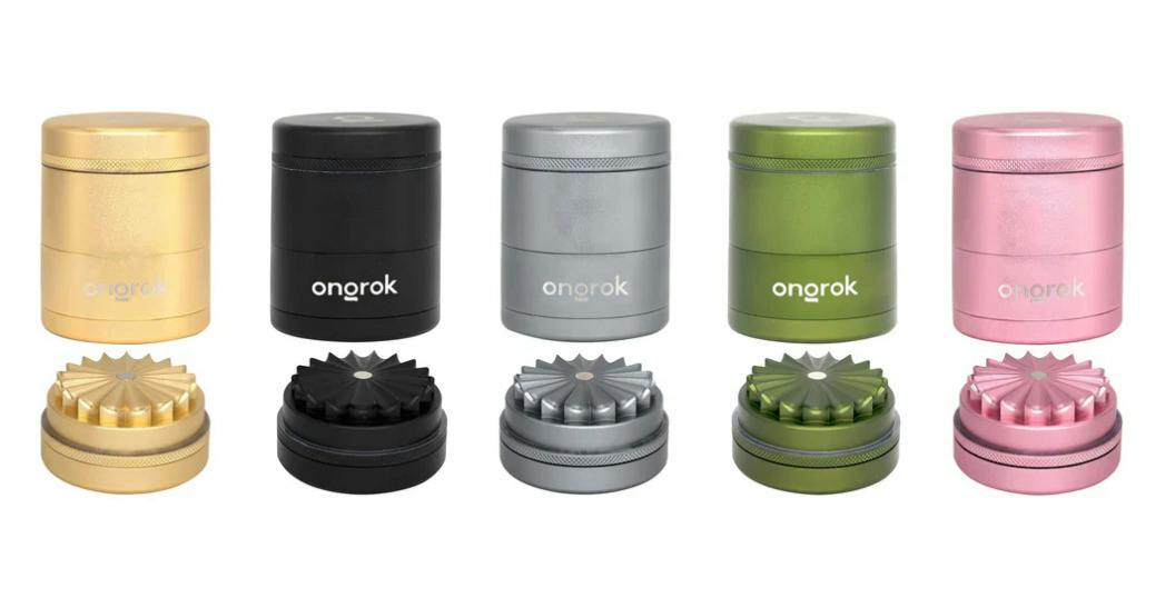 ONGROK Flower Petal Toothless Grinder