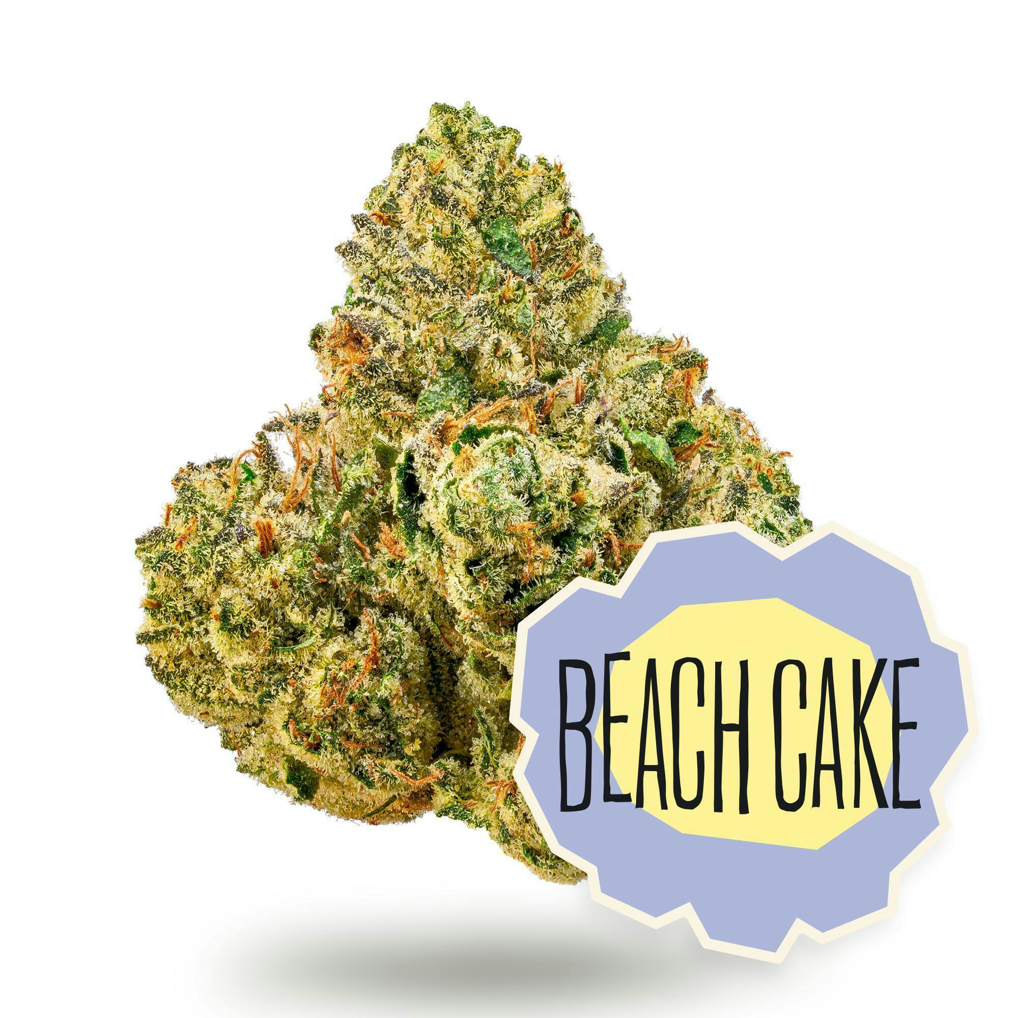 District Cannabis Beach Cake