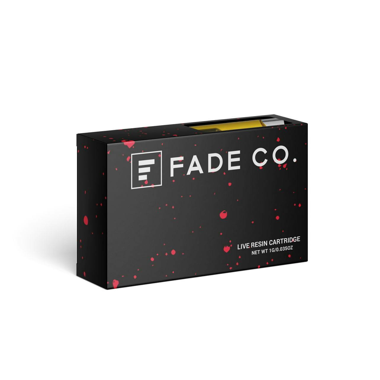 Fade Co. Boston Tea Party Live Resin Cart