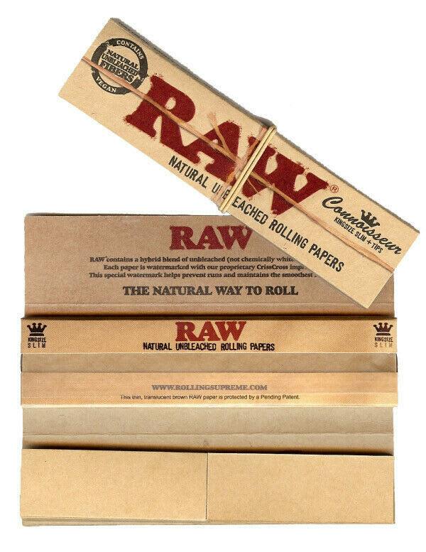 Raw Kingsize Slim + Tips
