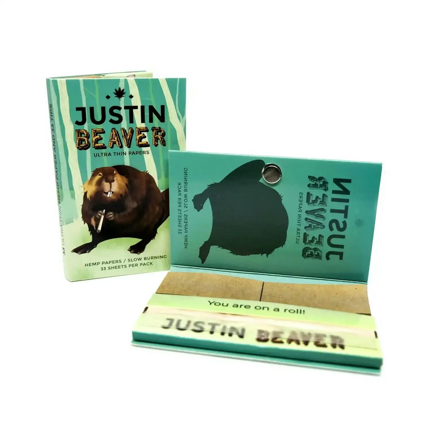 Justin Beaver Rolling Papers + Filters
