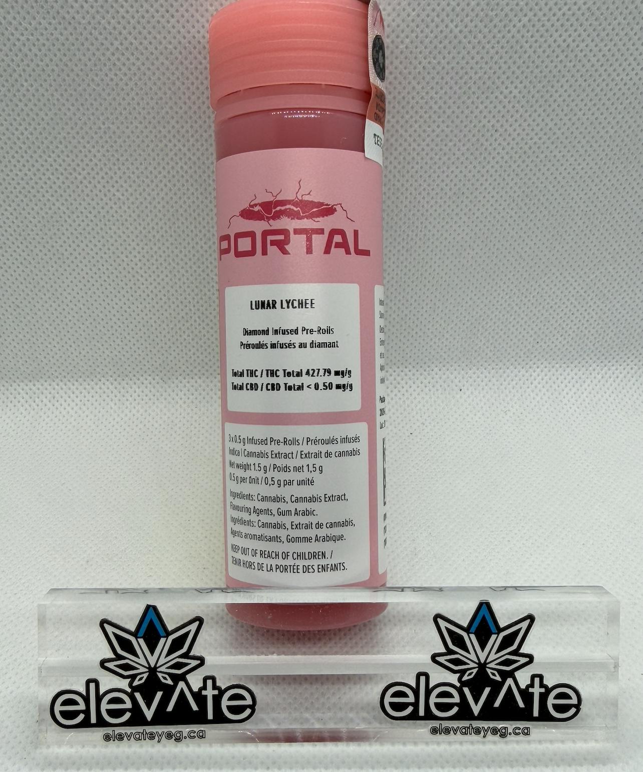 Portal Lunar Lychee Diamond Infused Pre Rolls 3 x 0.5g