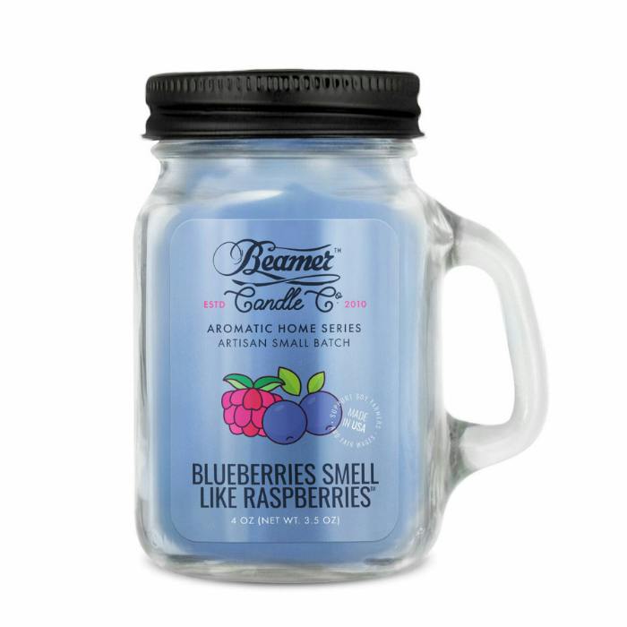 Beamer Candles - Smoke Killer Collection - 12oz - Blueberries Smell Like Raspberries