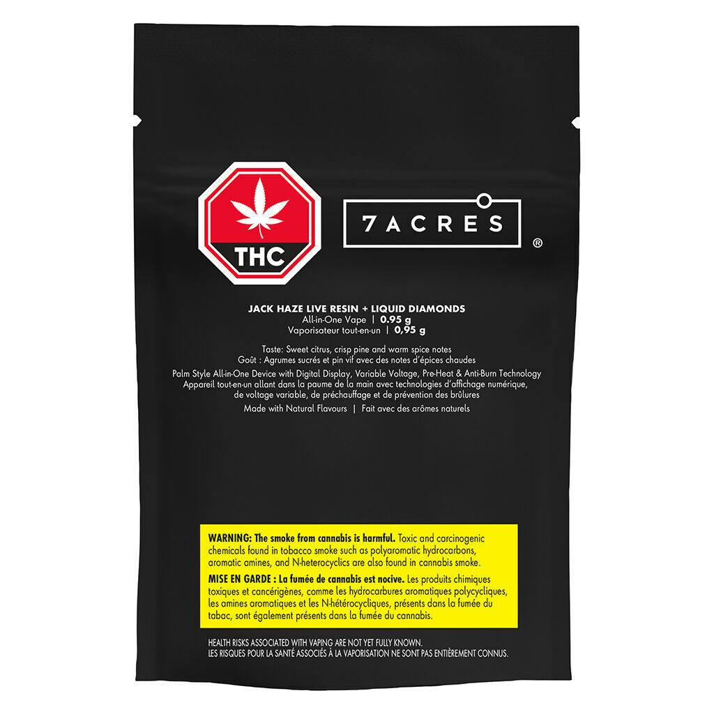 Jack Haze Live Resin + Liquid Diamonds All-in-One - 0.95g
