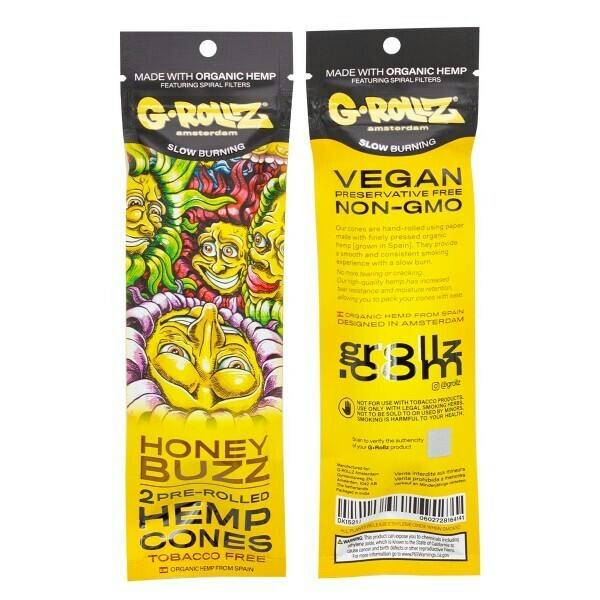 Hemp Cones - 2pk - Honey Buzz