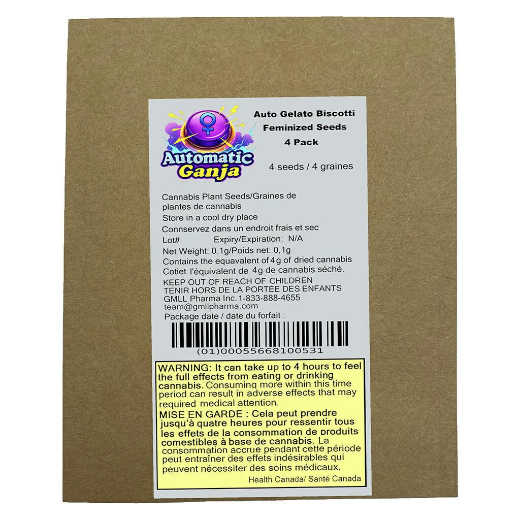 Auto Gelato Biscotti Feminized Seeds - 4 Pack