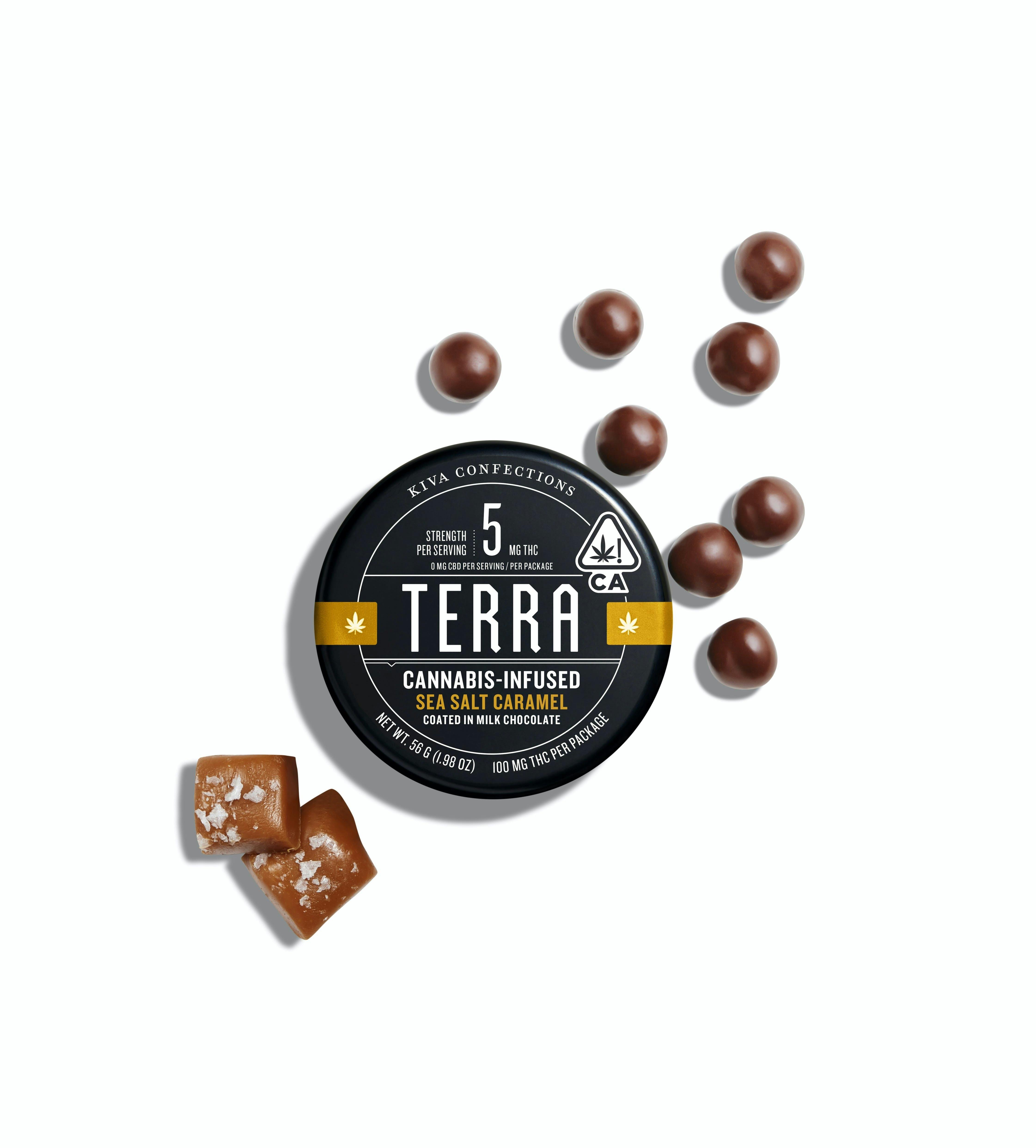 Terra Sea Salt Caramel Bites Milk Chocolate