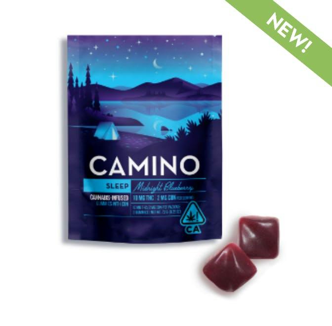 Camino - 2pk MIDNIGHT BLUEBERRY Gummy at Fig & Thistle Apothecary