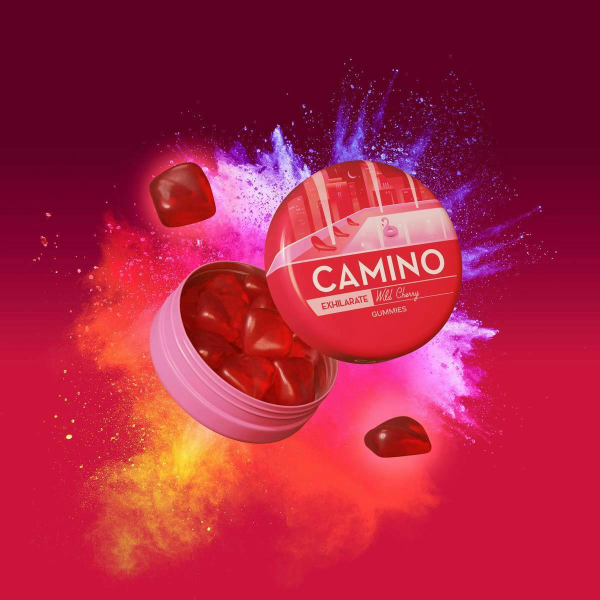 Camino - Wild Cherry Exhilarate CBC Gummy