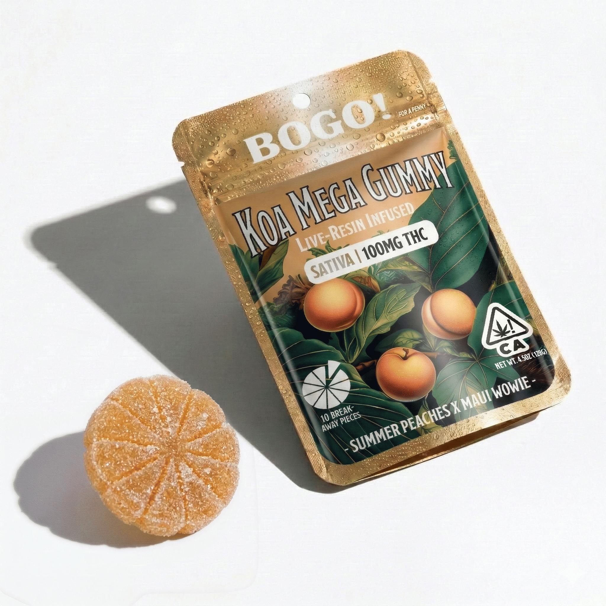 Koa - 100mg Summer Peaches Gummy