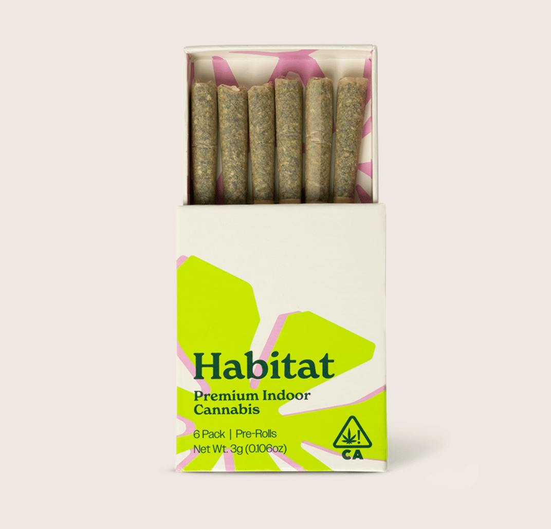 Habitat - 6pk Hotcakes Prerolls - 1 gram