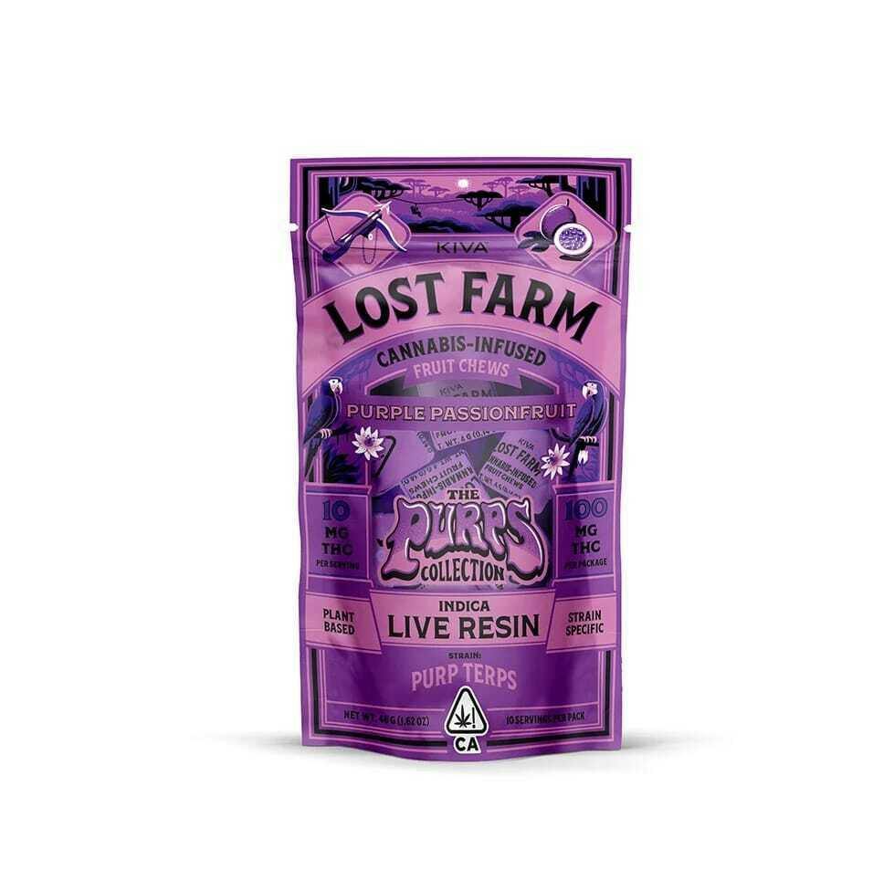 Lost Farms - Purple Passionfruit Purp Terps Chews