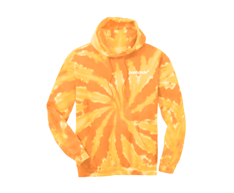 Sunnyside* Tie Dye Hoodie- Small