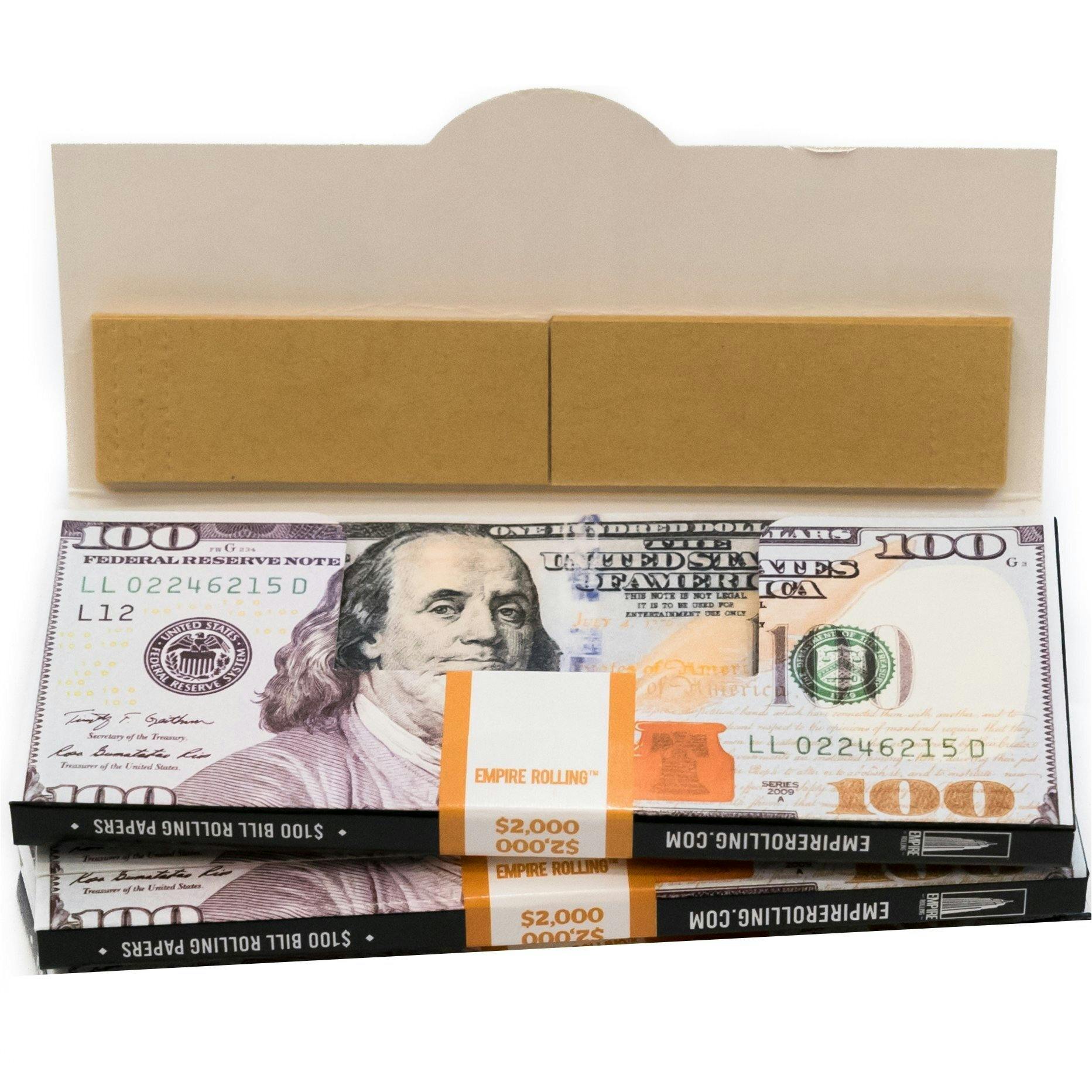 $100 Bill Rolling Papers (20ct)