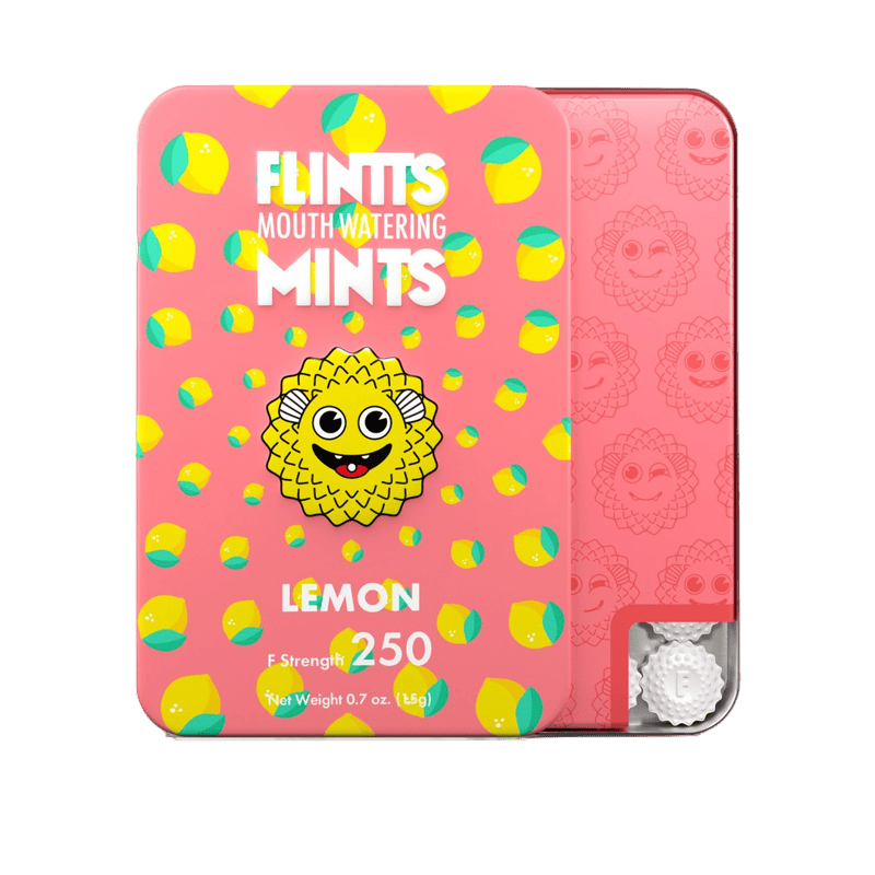 Flintts Lemon F Strength 250 Mints